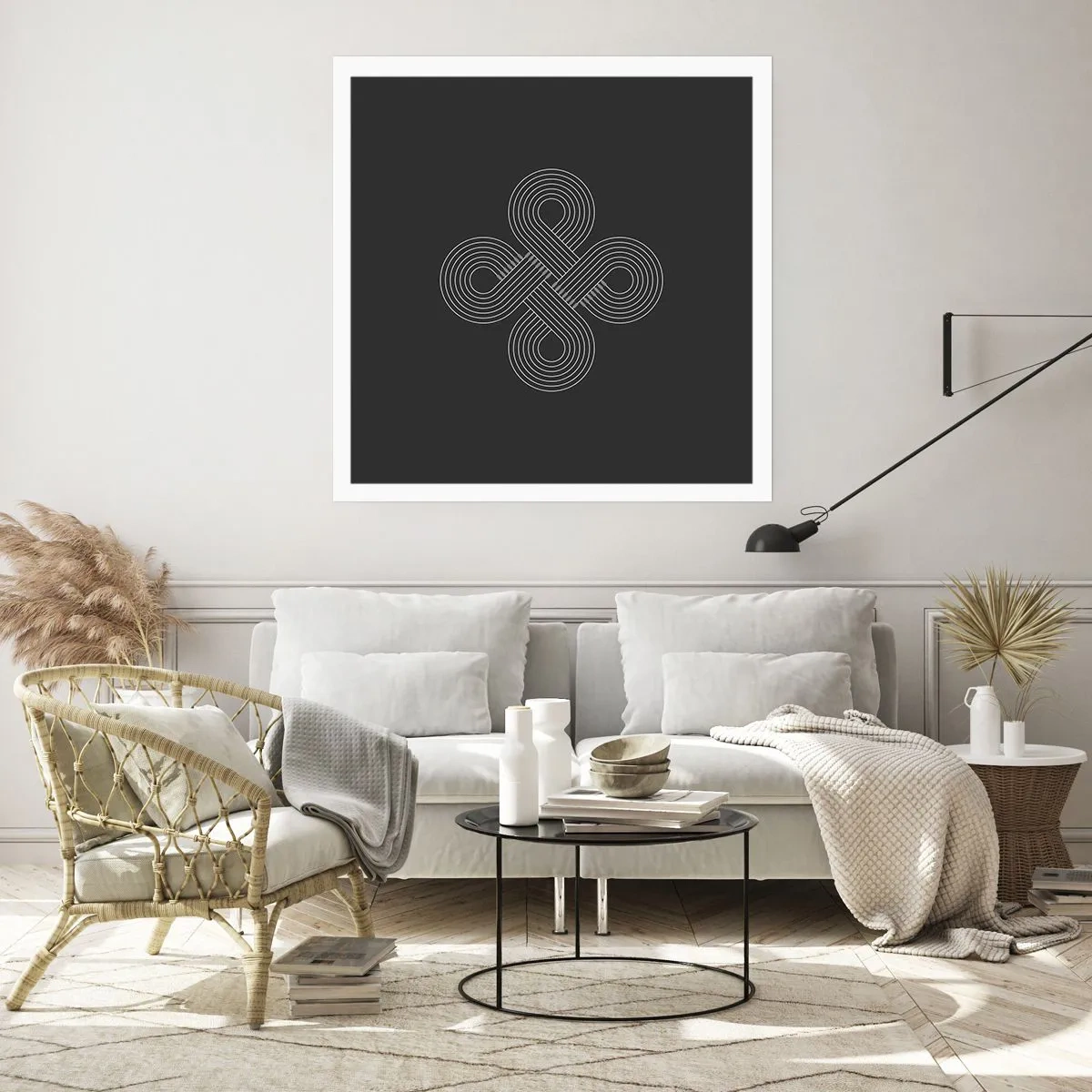 Plakat - W duchu celtyckim - 60x60 cm