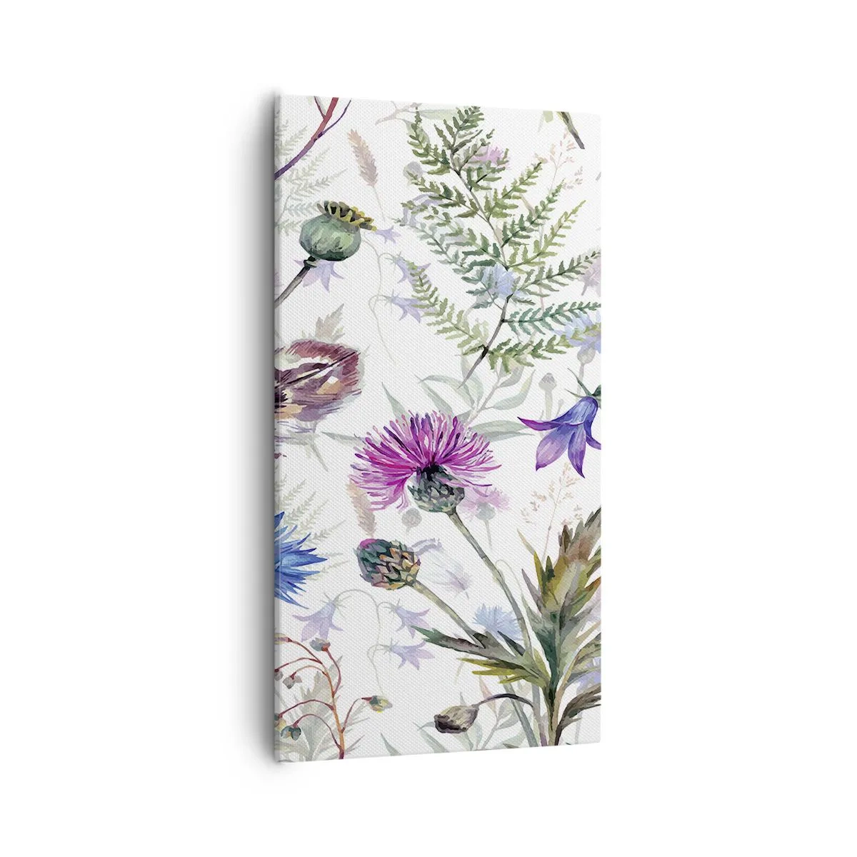 Obraz na płótnie - Polski zielnik - 55x100 cm