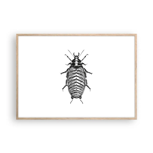 Plakat w ramie jasny dąb - Co za okaz! - 100x70 cm