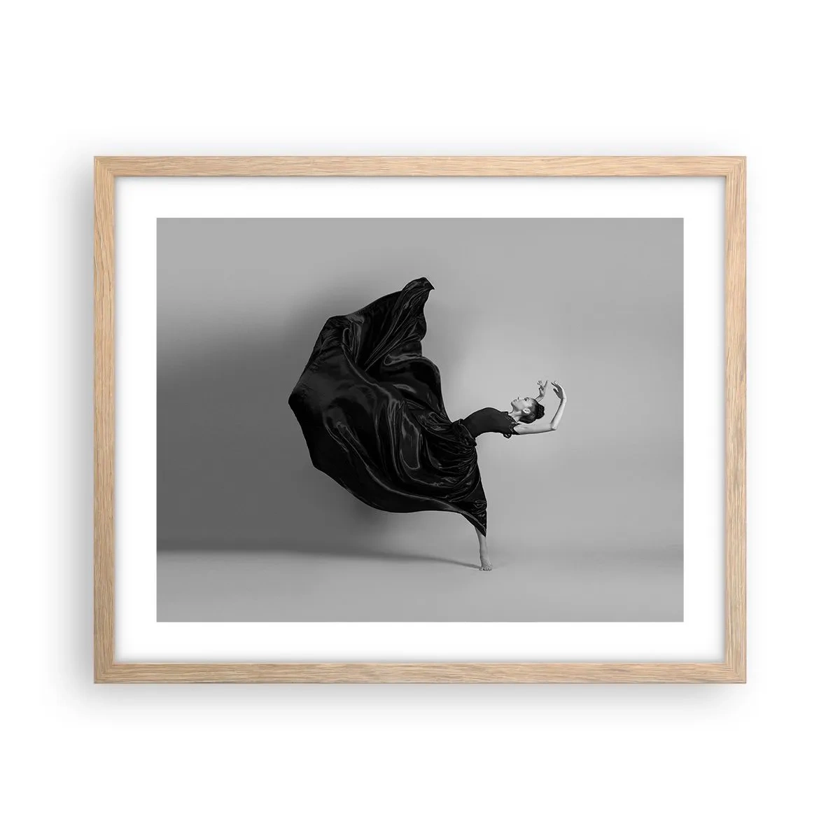 Plakat w ramie jasny dąb - Uskrzydlona muzyką - 50x40 cm