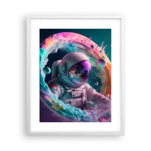 Plakat w białej ramie - Gwiezdne wrota - 40x50 cm