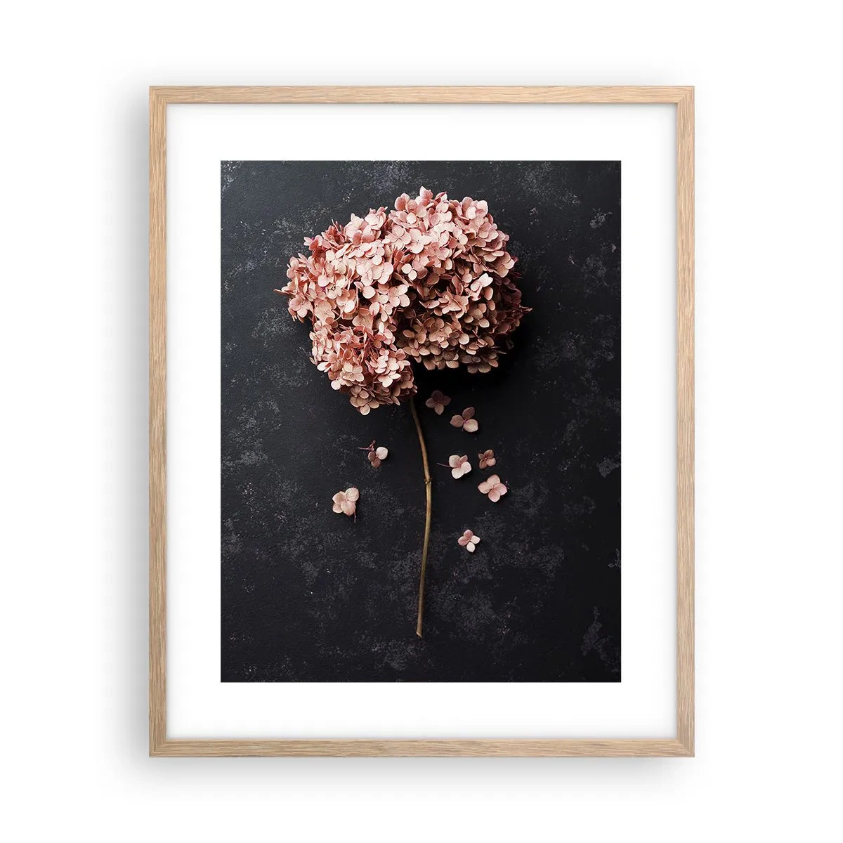 Plakat w ramie jasny dąb - Prawdziwie romantyczny znak - 40x50 cm