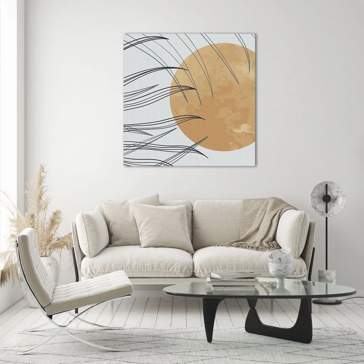 Obraz na szkle - Zawsze ku słońcu - 40x40 cm
