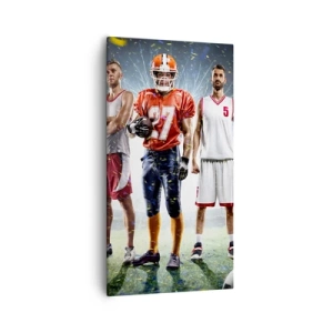 Obraz na płótnie - Gladiatorzy boisk - 55x100 cm