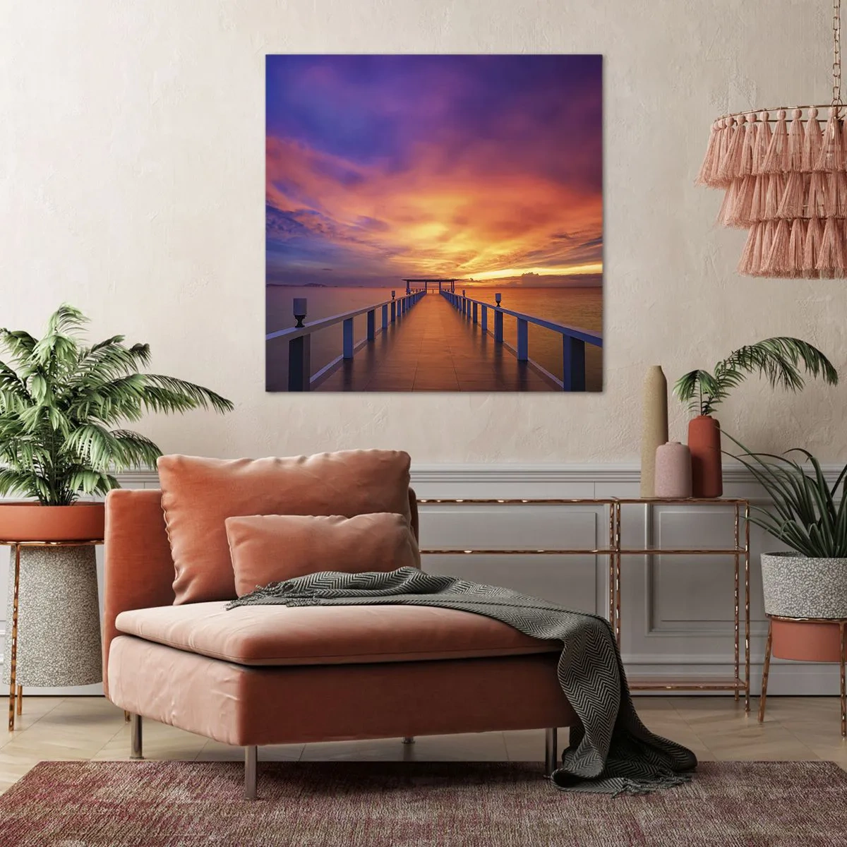 Obraz na płótnie - Bez końca - 60x60 cm