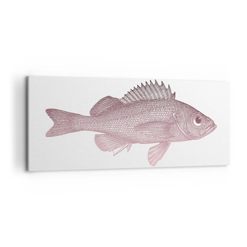 Obraz na płótnie - Ryba wielkooka - 100x40 cm