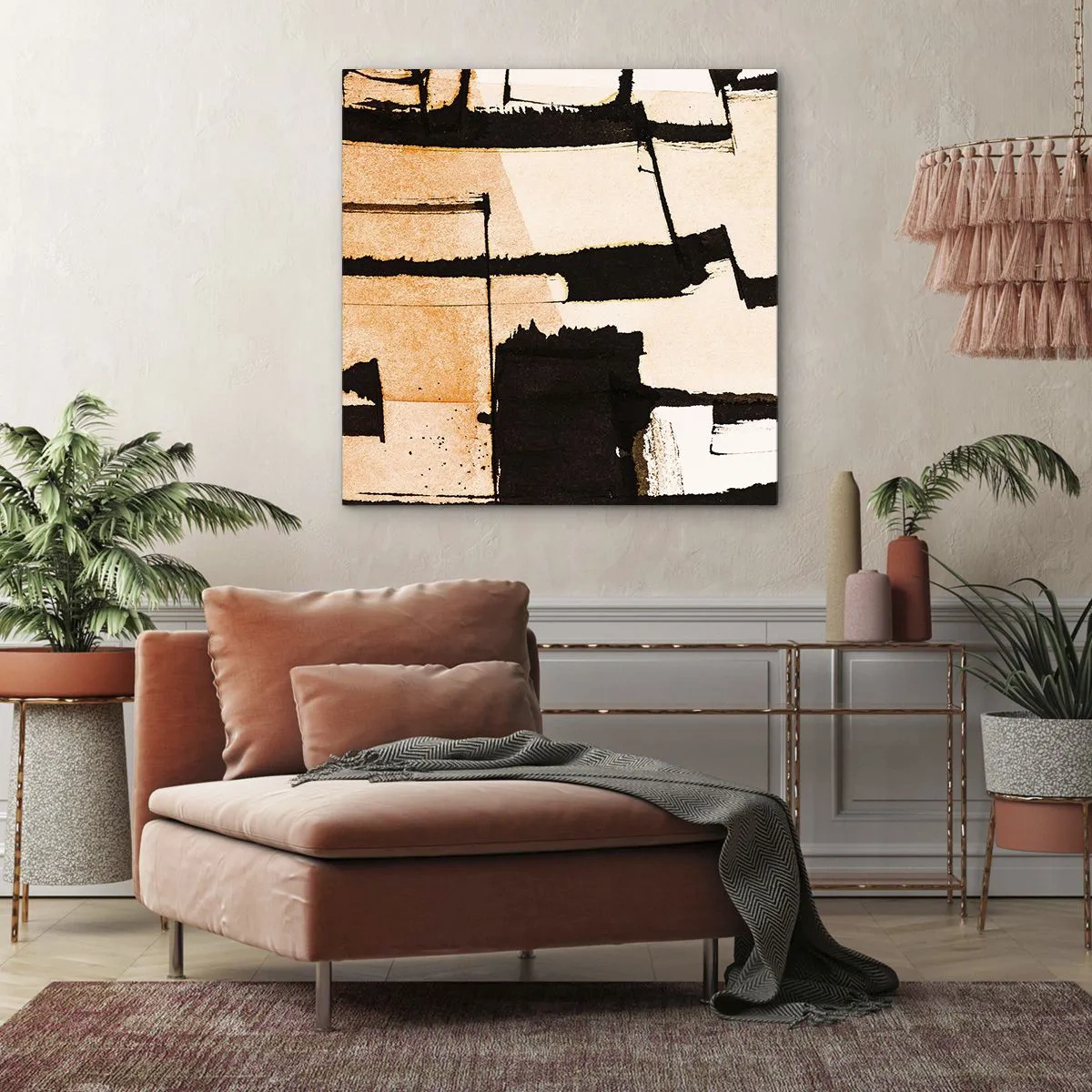 Obraz na płótnie - Jednak porządek - 50x50 cm