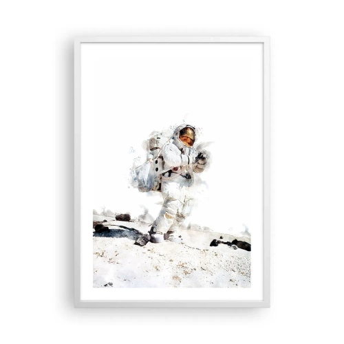 Plakat w białej ramie - Wysłannik Ziemi - 50x70 cm