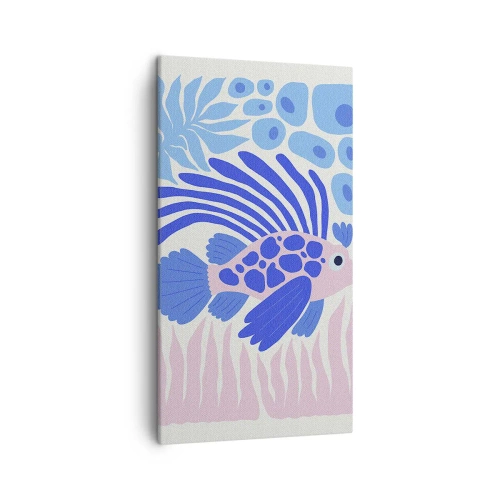 Obraz na płótnie - W swoim żywiole - 45x80 cm