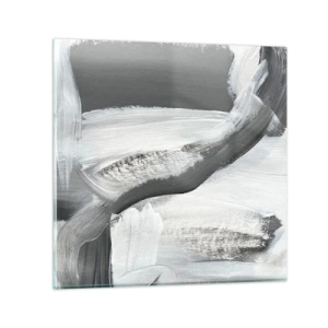 Obraz na szkle - Zdecydowanym ruchem - 60x60 cm