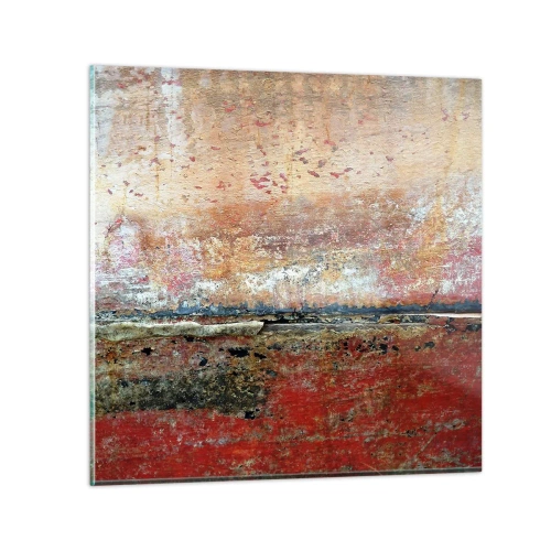 Obraz na szkle - Może to morze - 30x30 cm