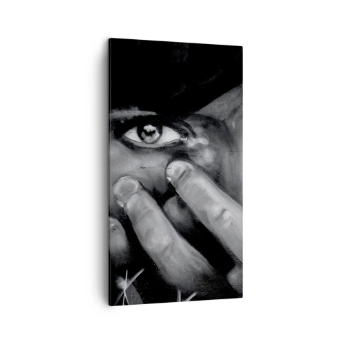 Obraz na płótnie - Nie powiem, kto namalował - 45x80 cm