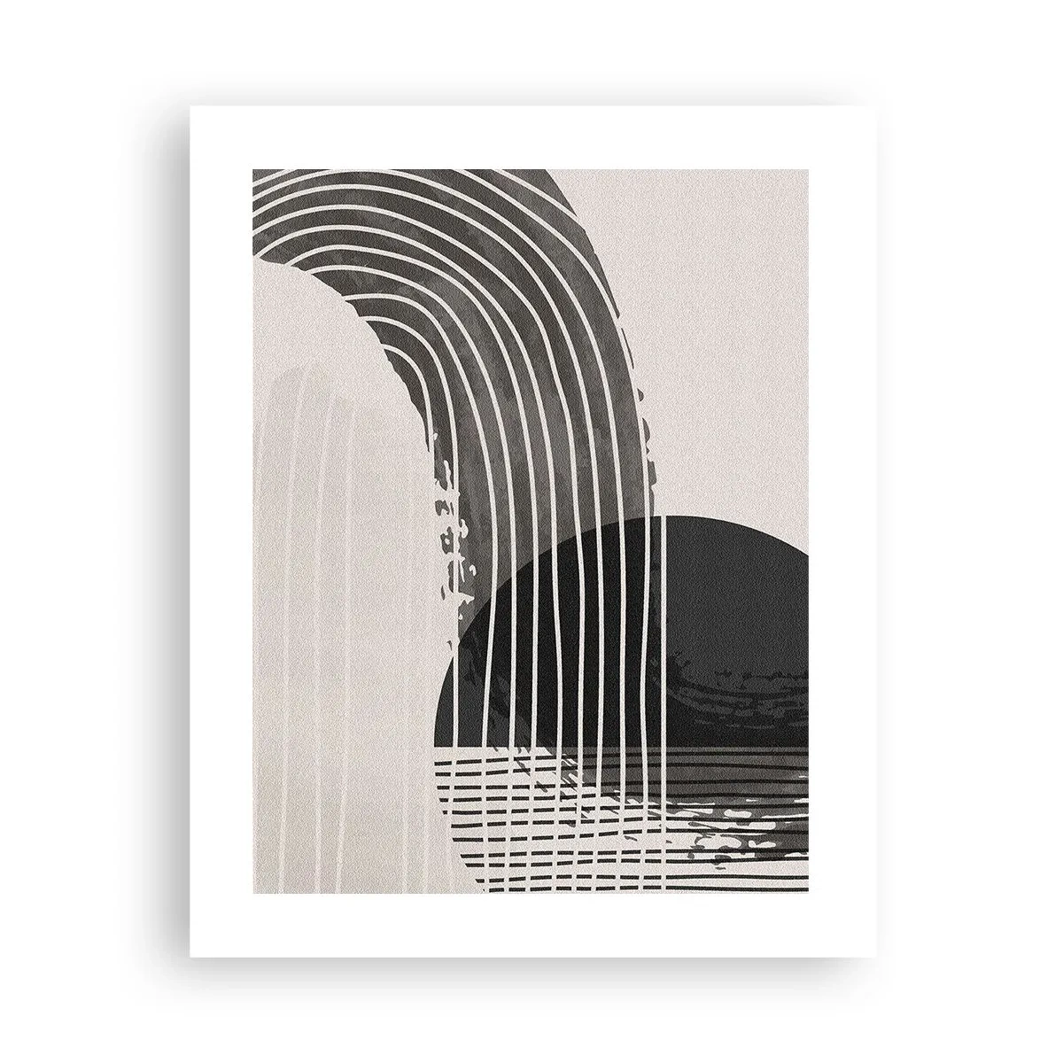 Plakat - Tam i z powrotem - 40x50 cm