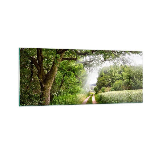Obraz na szkle - Et in Arcadia ego - 100x40 cm