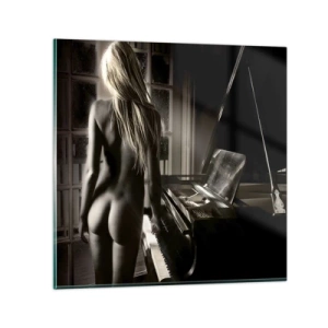 Obraz na szkle - Doskonała harmonia wieczoru - 30x30 cm