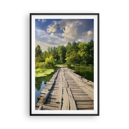 Plakat w czarnej ramie - Lato, lato wszędzie - 61x91 cm