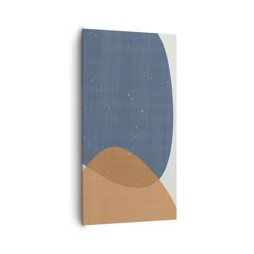 Obraz na płótnie - Owale i wpływy - 65x120 cm