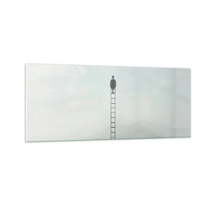 Obraz na szkle - Wznieś się ponadto - 100x40 cm