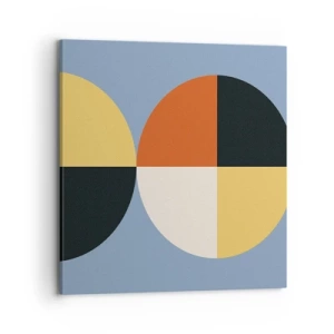 Obraz na płótnie - Patrz i licz - 70x70 cm