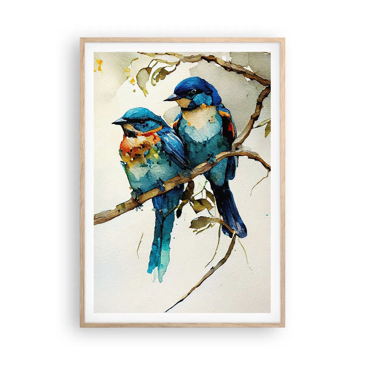 Plakat w ramie jasny dąb - Obraził się? - 70x100 cm