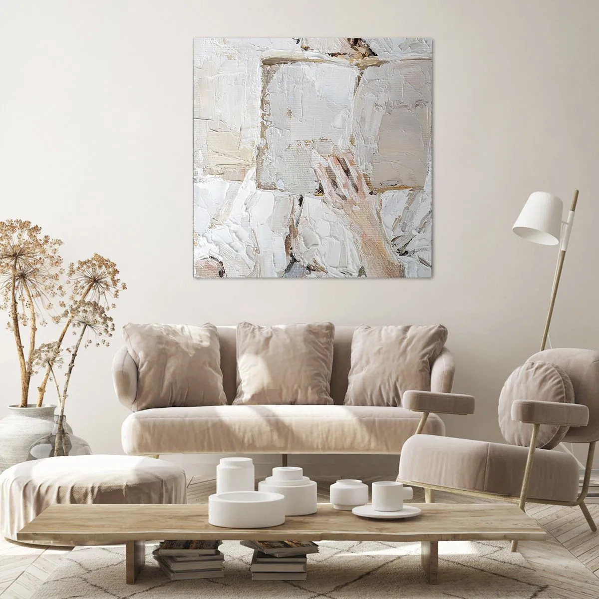 Obraz na płótnie - W innym świecie - 70x70 cm