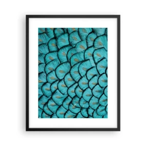Plakat w czarnej ramie - Wielka gala piór - 40x50 cm
