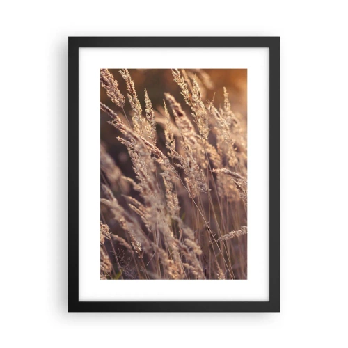 Plakat w czarnej ramie - Gotowe na powitanie jesieni - 30x40 cm