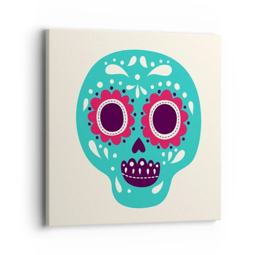 Obraz na płótnie - Życie – zabawa aż do śmierci - 40x40 cm