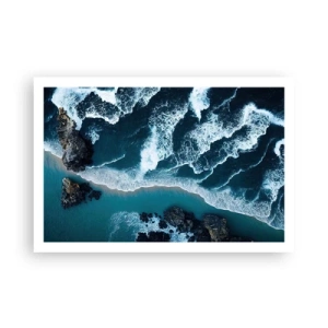 Plakat - Otulone falami - 91x61 cm