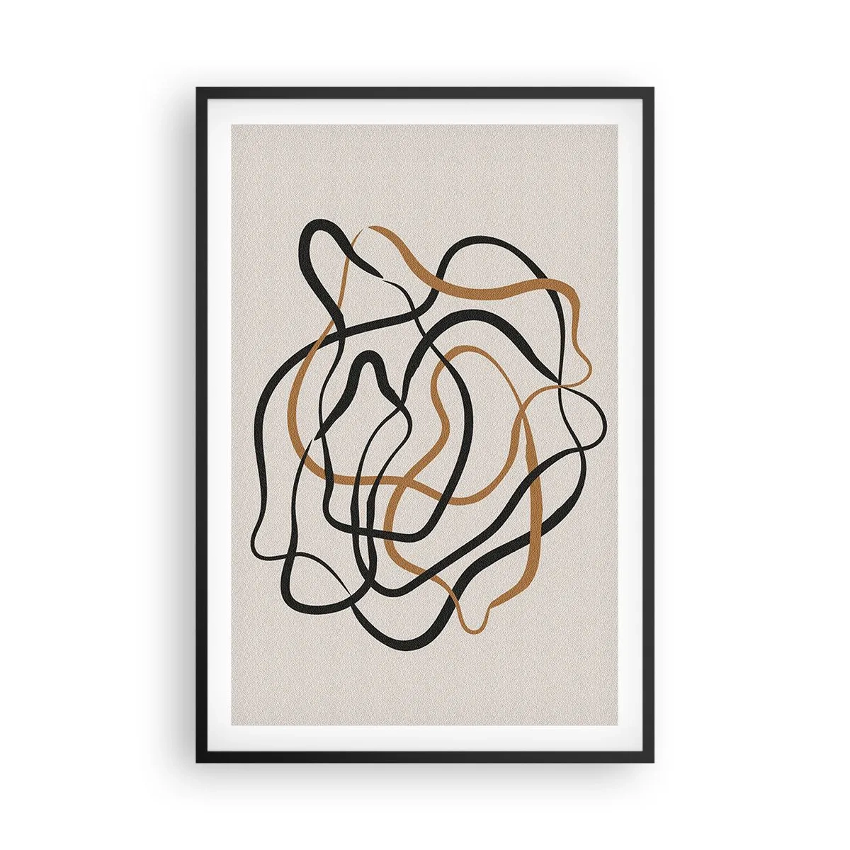 Plakat w czarnej ramie - Wszystko się pokręciło - 61x91 cm