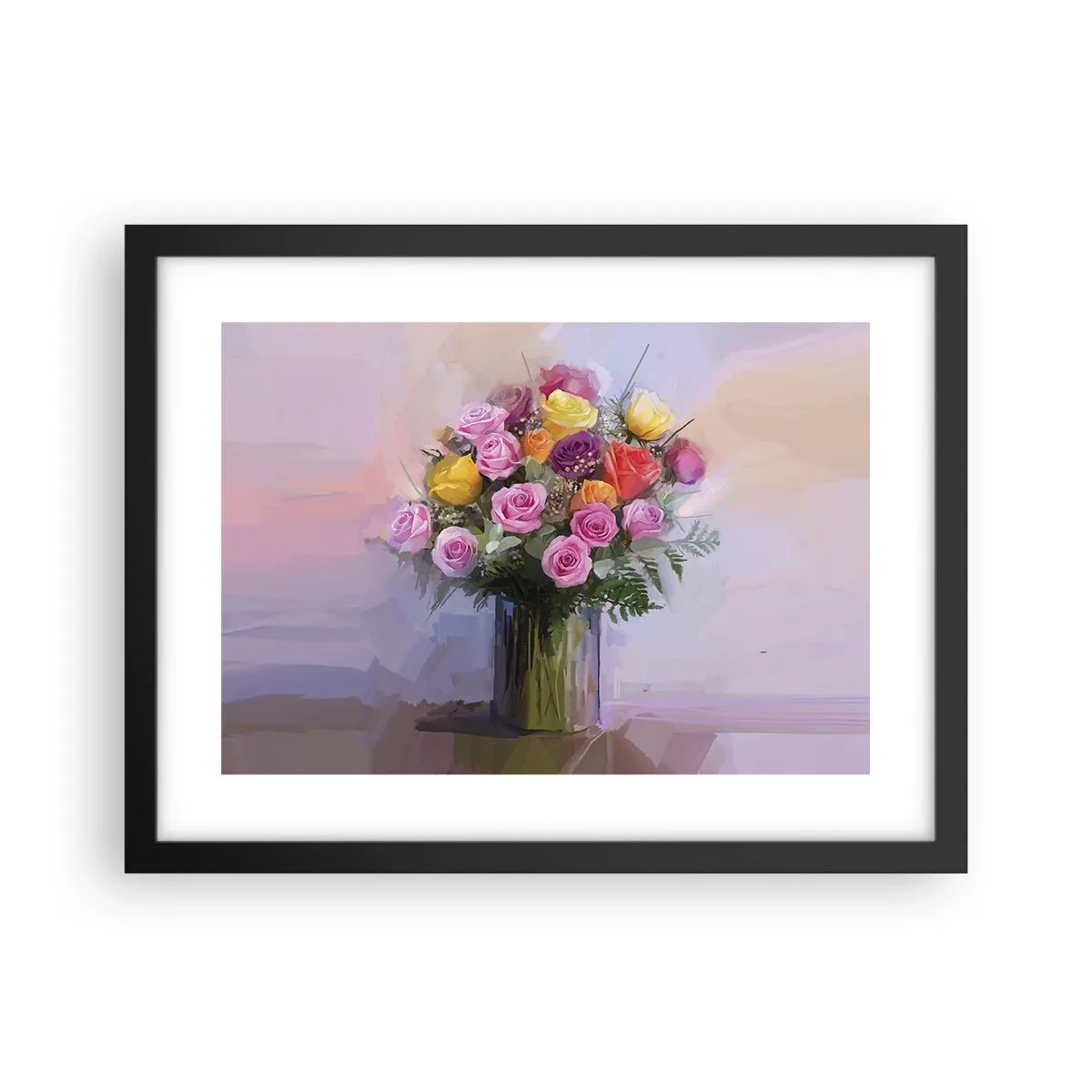 Plakat w czarnej ramie - Zatrzymane piękno - 40x30 cm