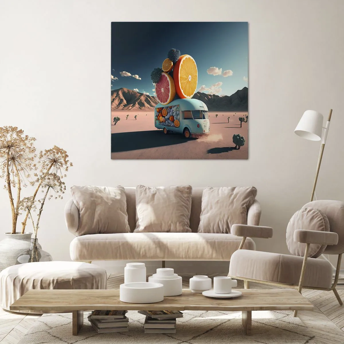 Obraz na płótnie - Smak wakacji - 50x50 cm