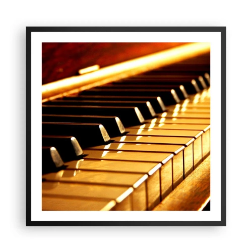 Plakat w czarnej ramie - Nieograniczone możliwości - 60x60 cm