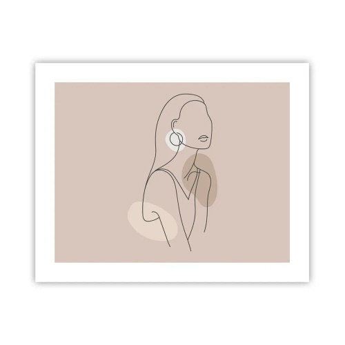 Plakat - Ikona dziewczęcości - 50x40 cm