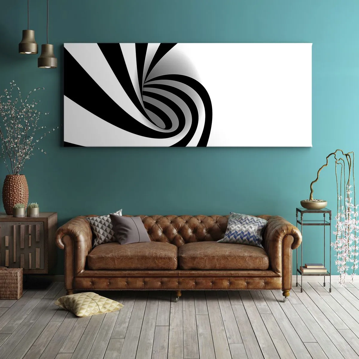Obraz na płótnie - A jednak się kręci - 100x40 cm