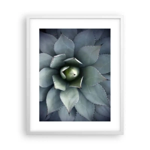 Plakat w białej ramie - Wabi i przestrzega - 40x50 cm