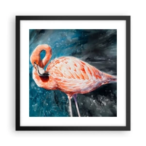 Plakat w czarnej ramie - Dekoracyjny z natury - 40x40 cm