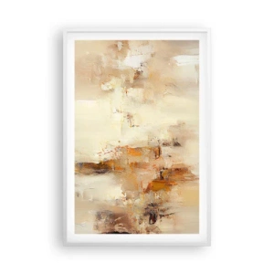Plakat w białej ramie - Dusza bursztynu - 61x91 cm