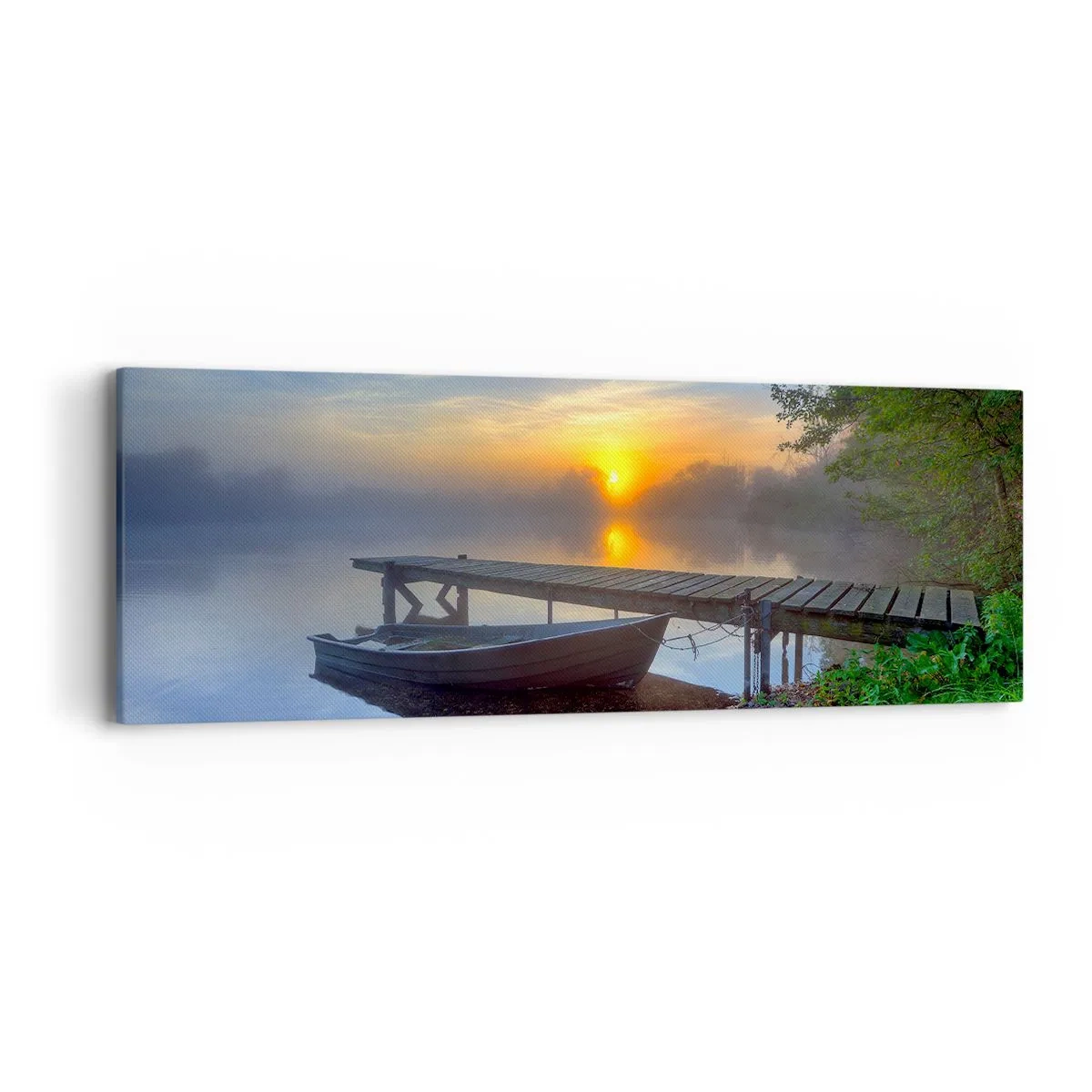 Obraz na płótnie - Jak zwyczajne zamienia się w magiczne - 90x30 cm