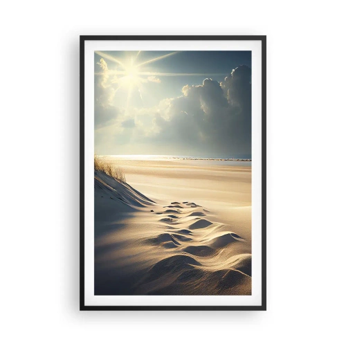 Plakat w czarnej ramie - Kojący pejzaż - 61x91 cm