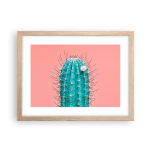 Plakat w ramie jasny dąb - Tylko patrz - 40x30 cm