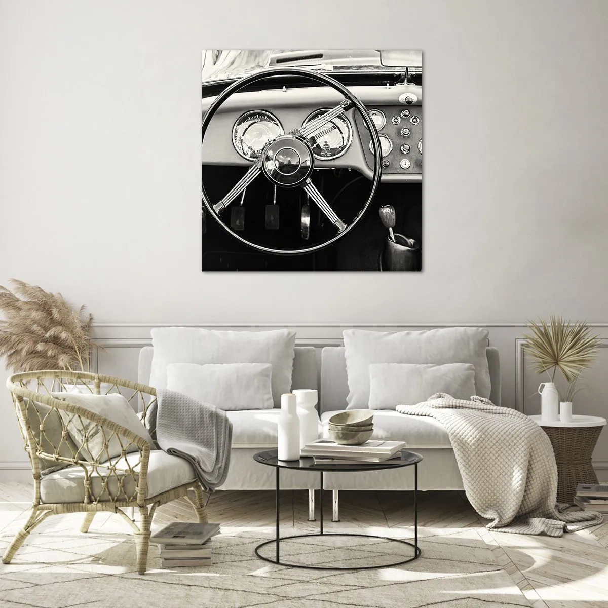 Obraz na szkle - Marzenie kolekcjonera - 70x70 cm