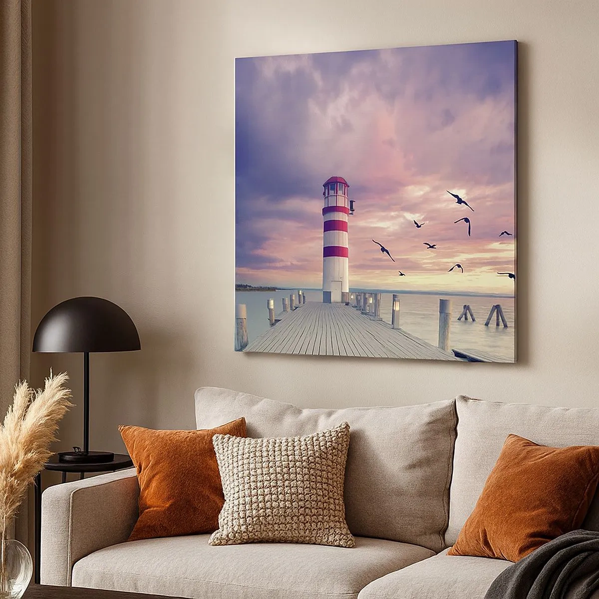 Obraz na płótnie - Pora do portu - 30x30 cm