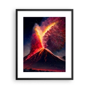 Plakat w czarnej ramie - Piękno i groza - 40x50 cm