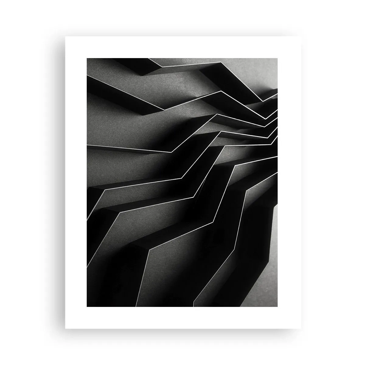 Plakat - Przestrzenny porządek - 40x50 cm