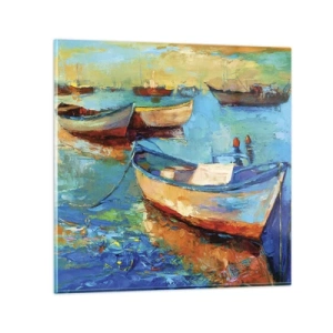 Obraz na szkle - W południowej zatoce - 40x40 cm