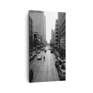 Obraz na płótnie - Kolejny dzień jak co dzień - 45x80 cm