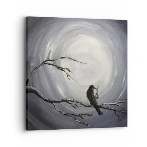 Obraz na płótnie - Klucz do tajemnicy nocy - 30x30 cm