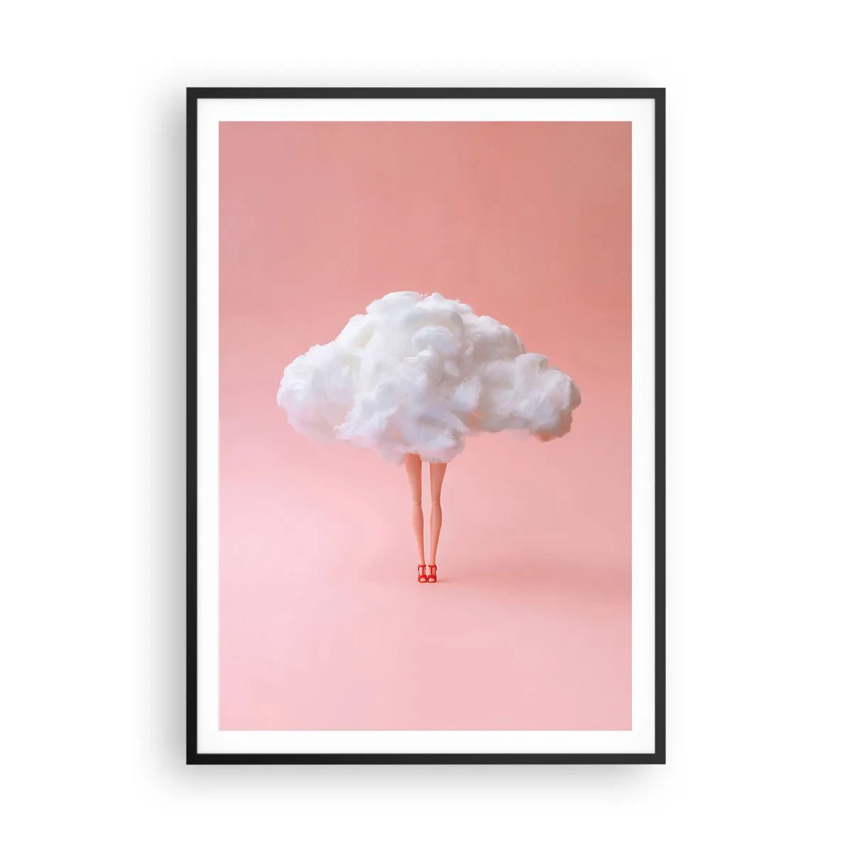 Plakat w czarnej ramie - Słodka obietnica - 70x100 cm