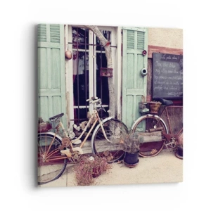 Obraz na płótnie - Niech żyje prowincja - 40x40 cm